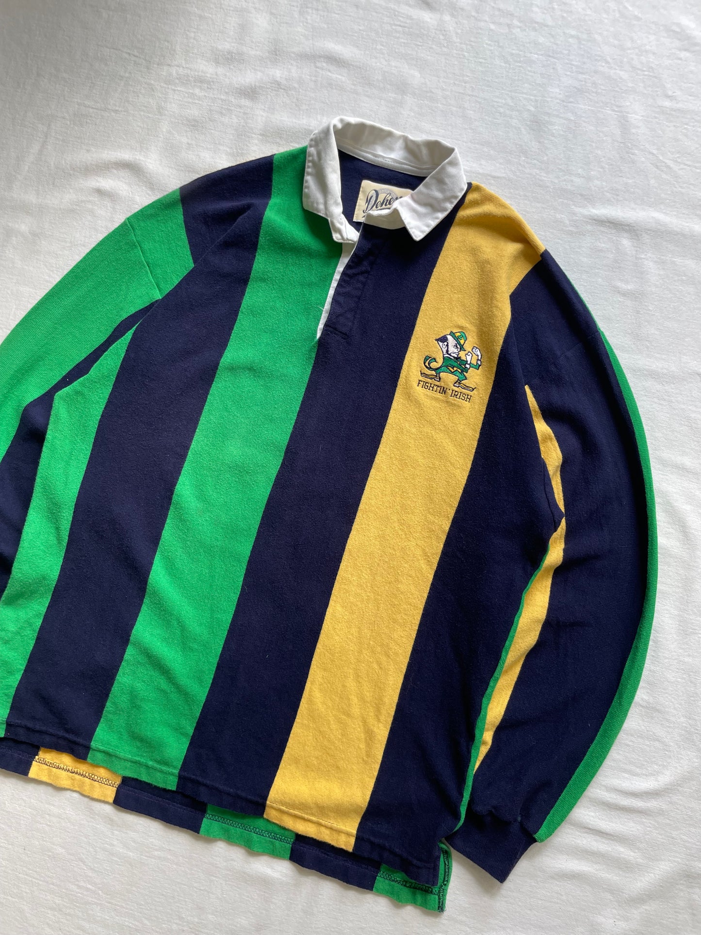 Vintage Notre Dame Rugby Polo Large/XLarge