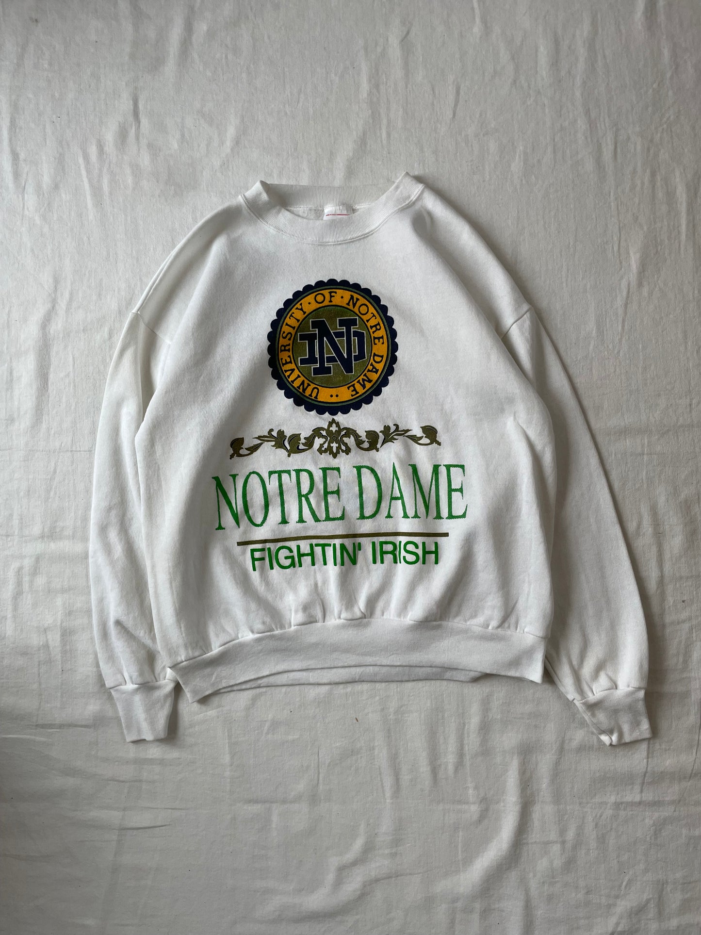 Vintage Notre sense Fightin’ Irish Crewnecks Large/XLarge