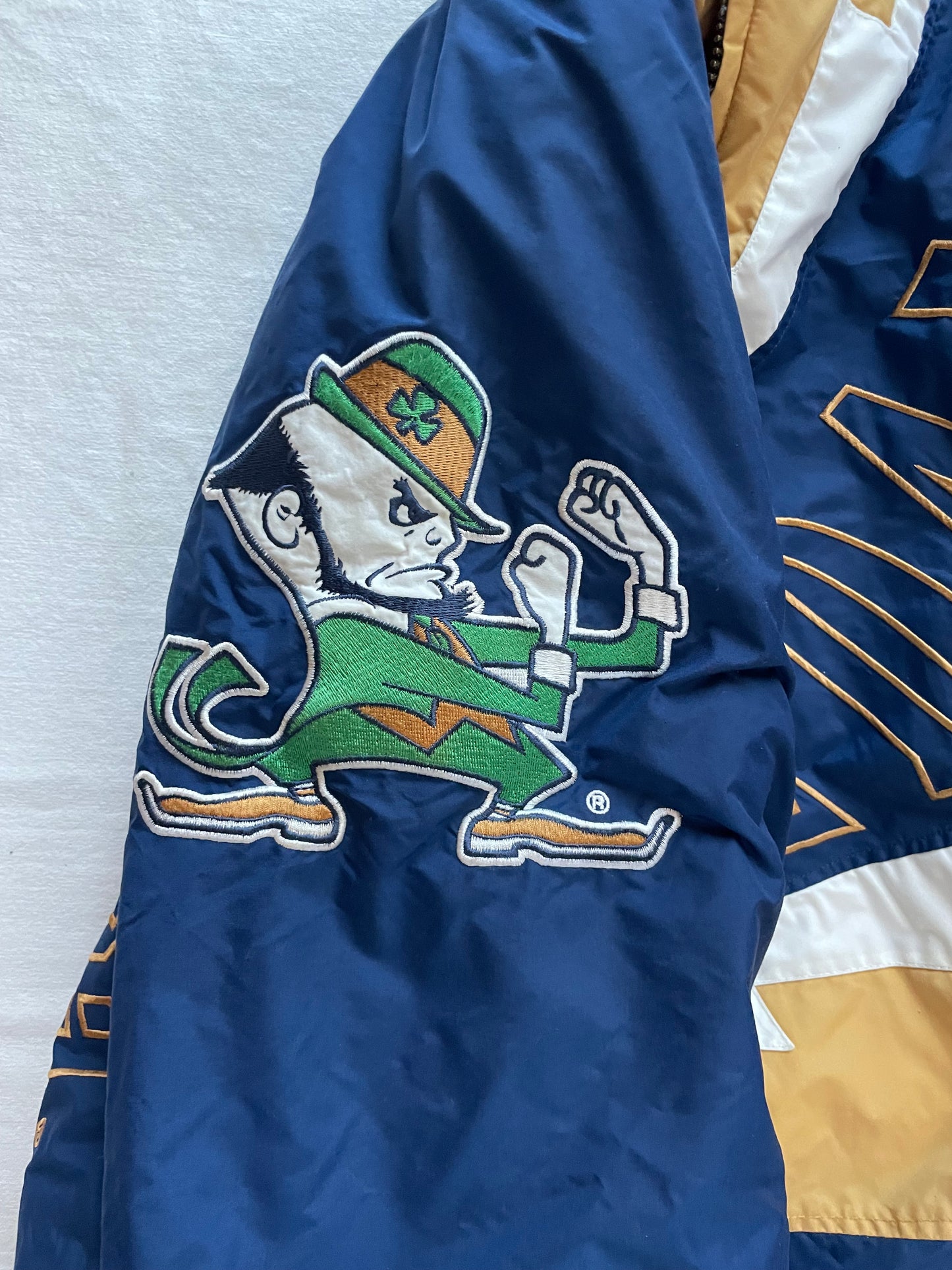 Vintage Notre Dame Puffer Jacket XLarge