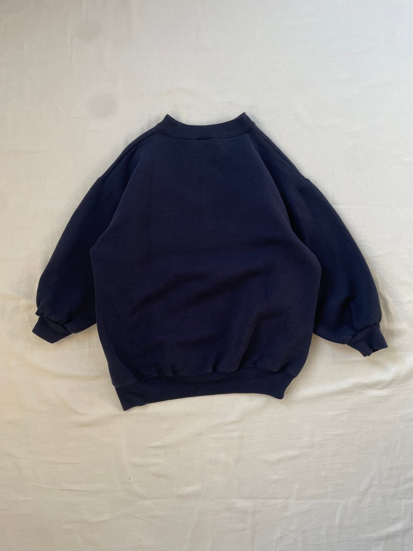 Vintage Notre Dame Paisley Print Crewneck Small