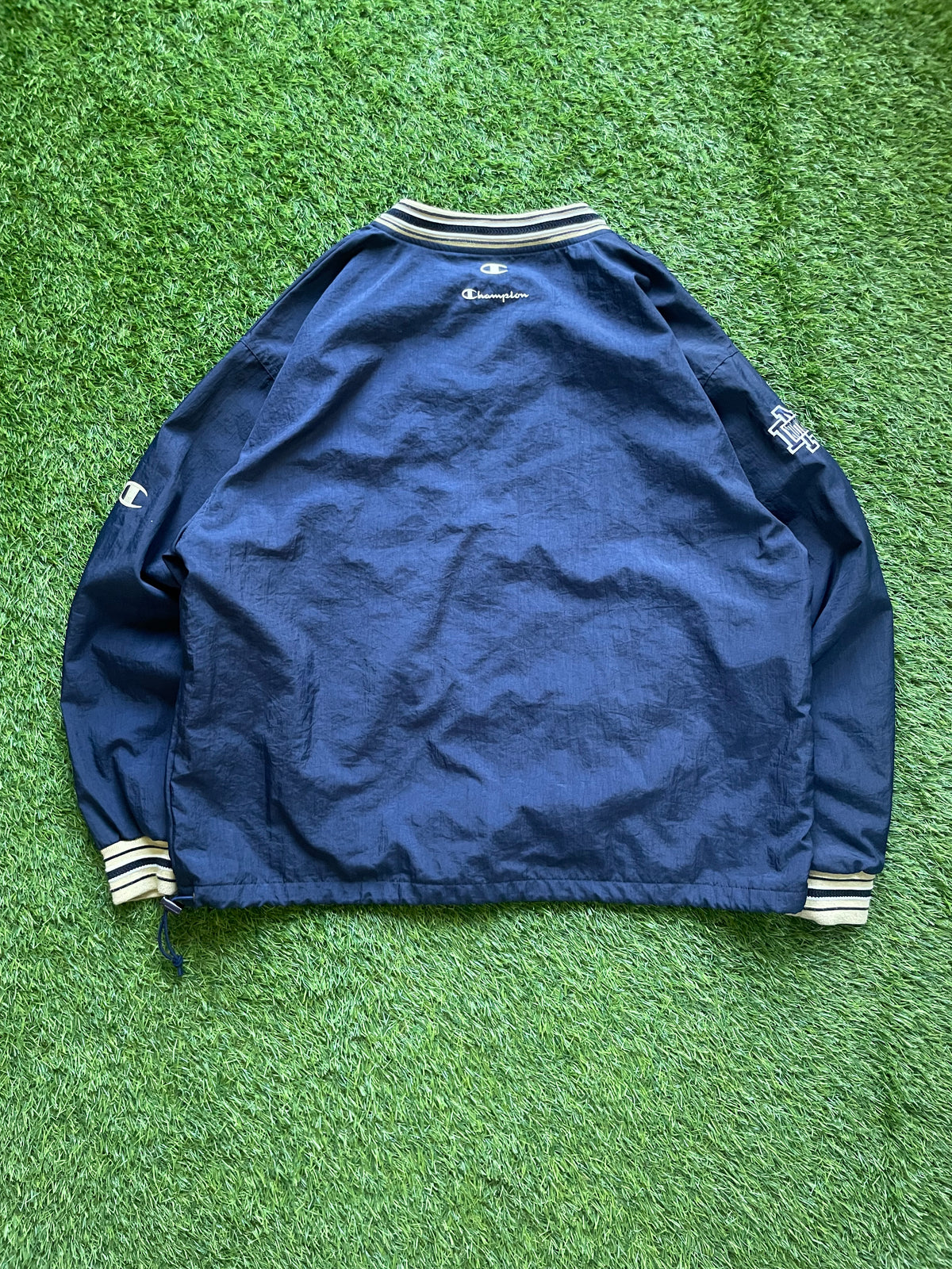 Vintage Notre Dame Irish Pullover Windbreaker XLarge