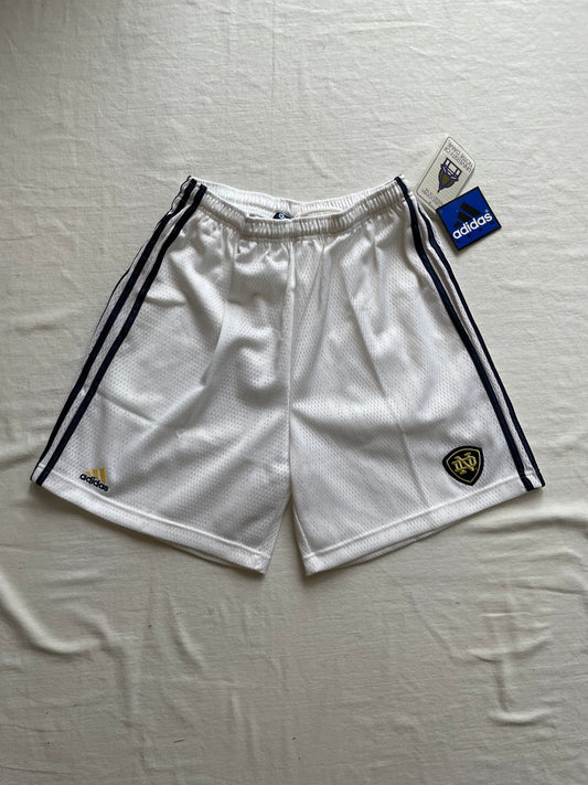 Vintage Notre Dame Adidas Soccer Shorts Large
