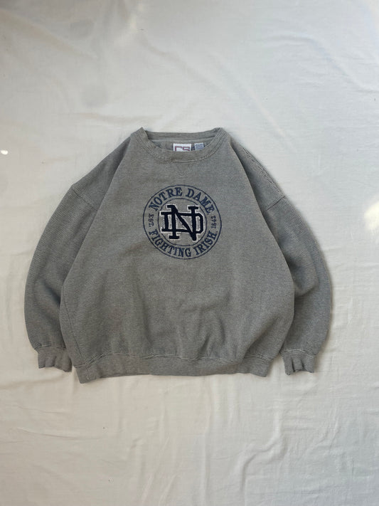 Vintage Notre Dame Fighting Irish Crewneck XLarge