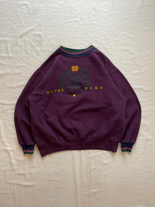 Vintage Notre Dame Crewneck Large/XLarge
