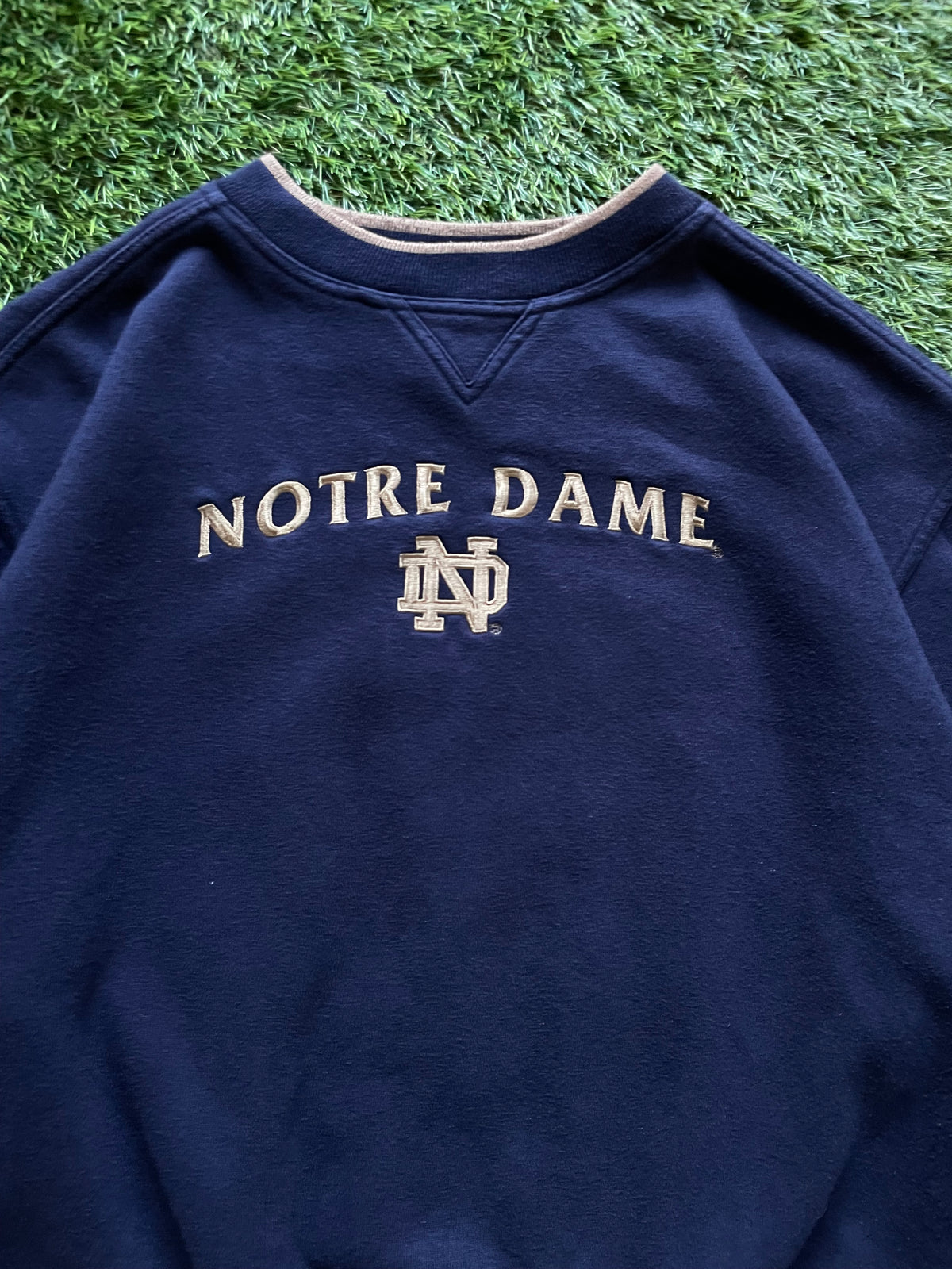 Vintage Notre Dame Crewneck Sweatshirt Medium