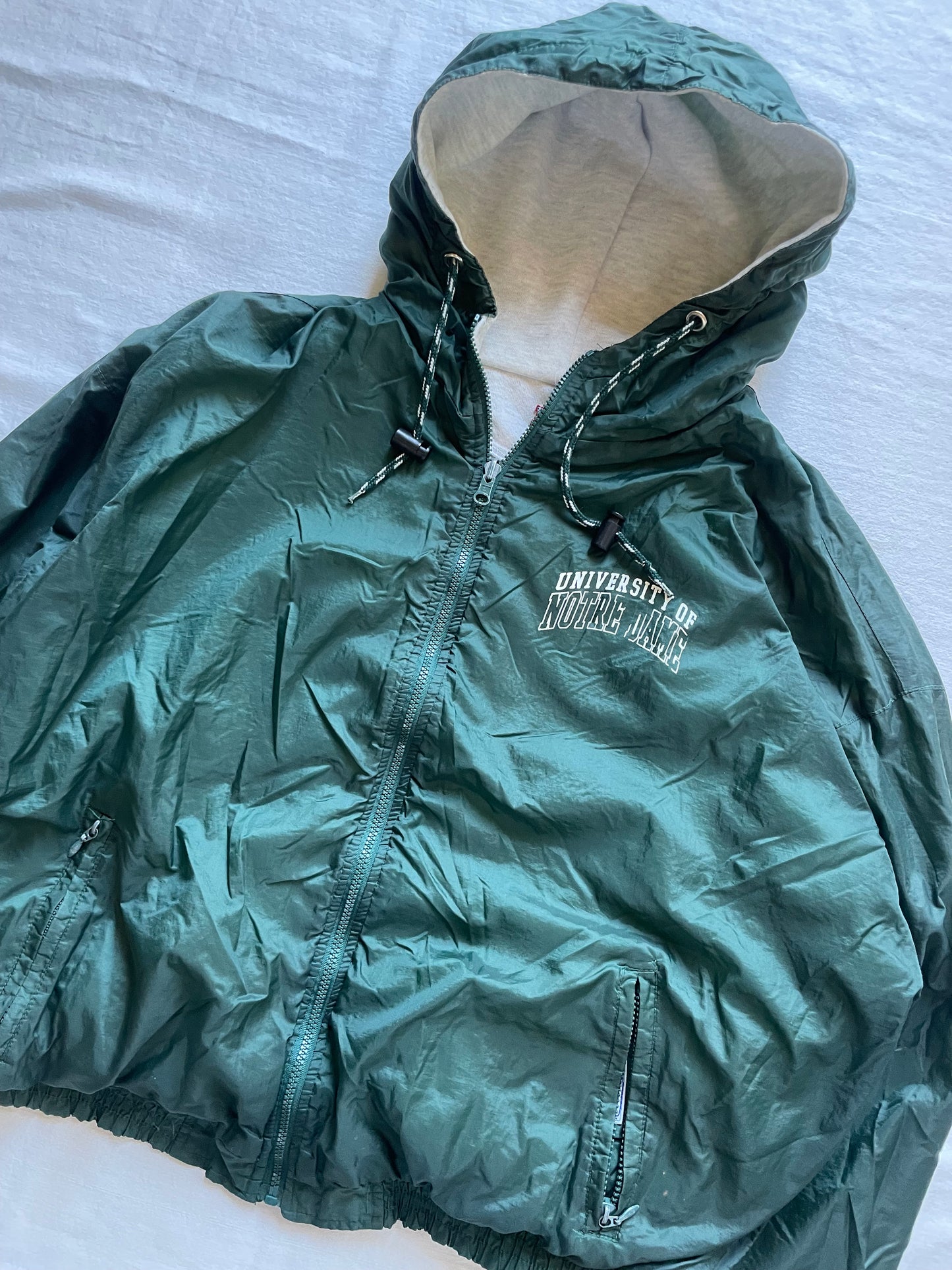Vintage Notre Dame Reversible Jacket XLarge