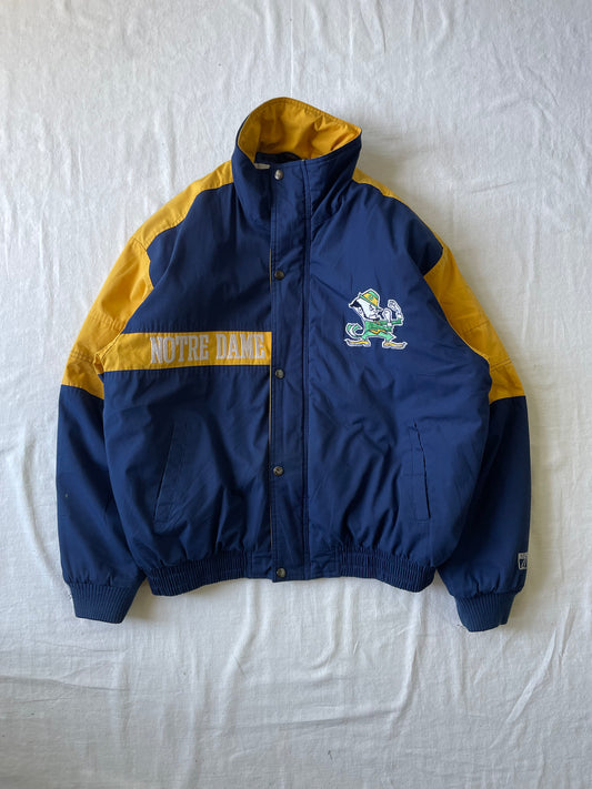 Vintage Notre Dame Puffer Jacket Large