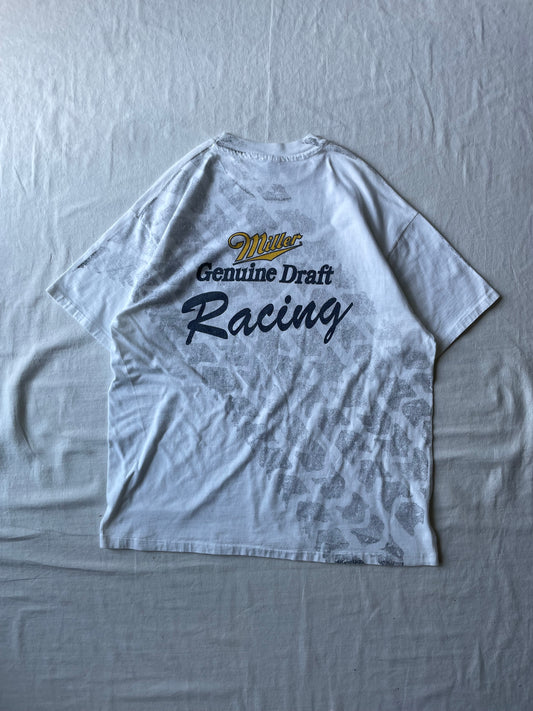 Vintage Miller Genuine Draft Racing Tee Large/XLarge