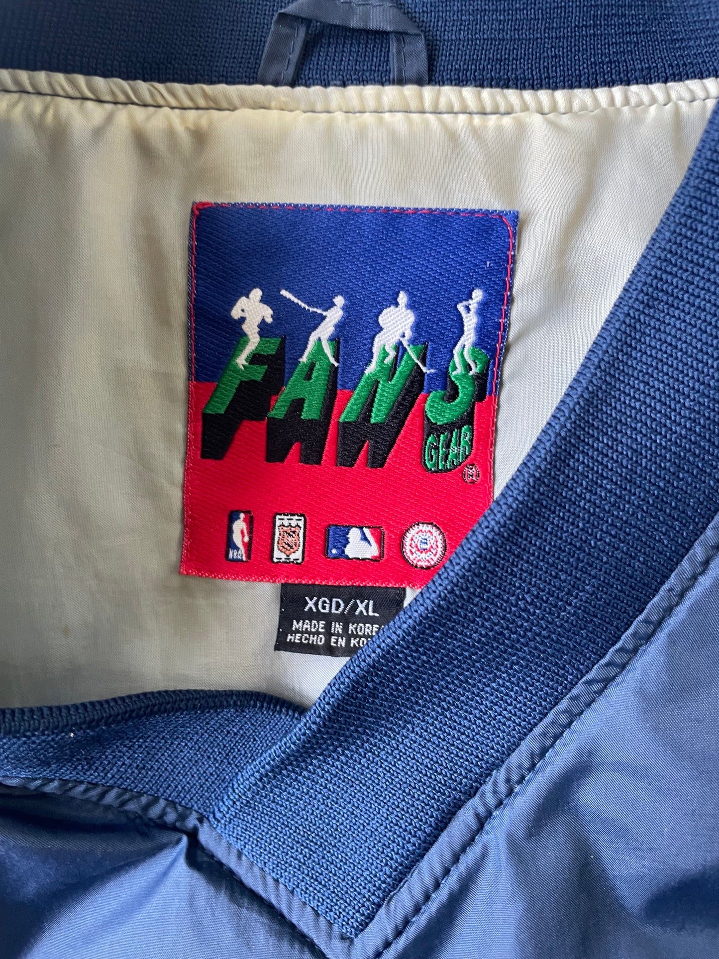 Vintage Notre Dame Pullover Jacket XLarge
