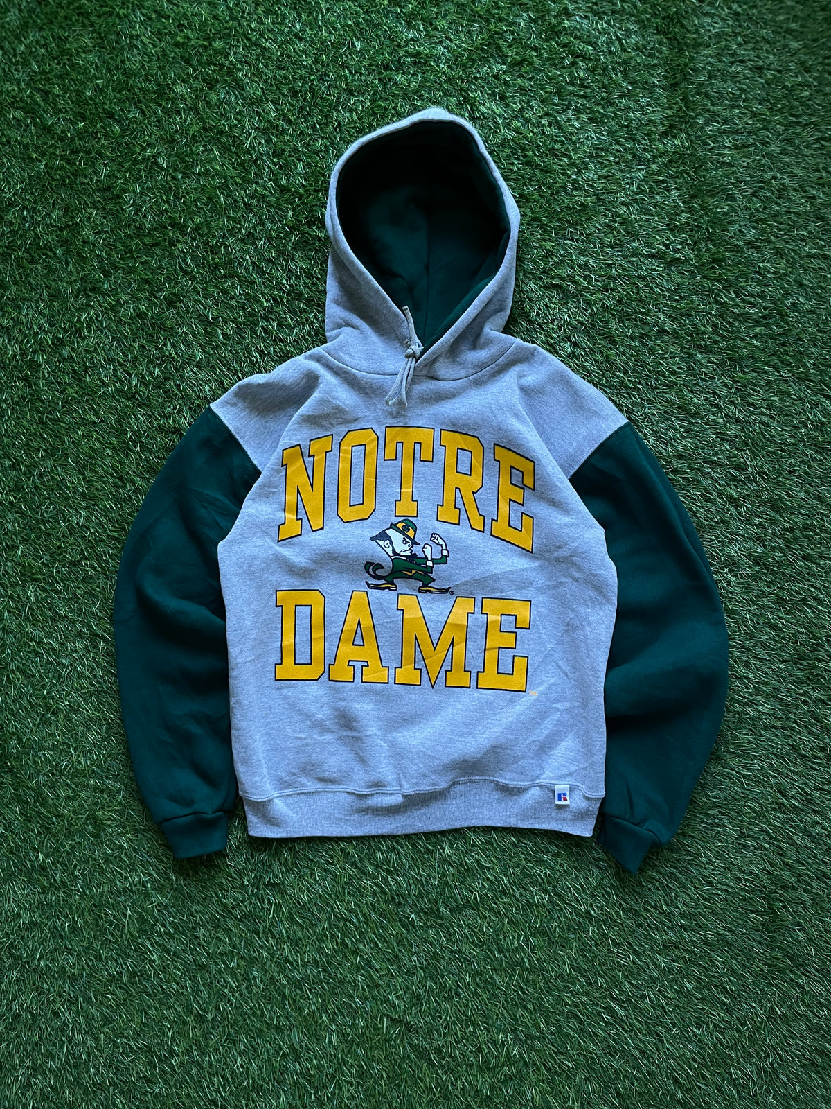Vintage Notre Dame Hoodie Small