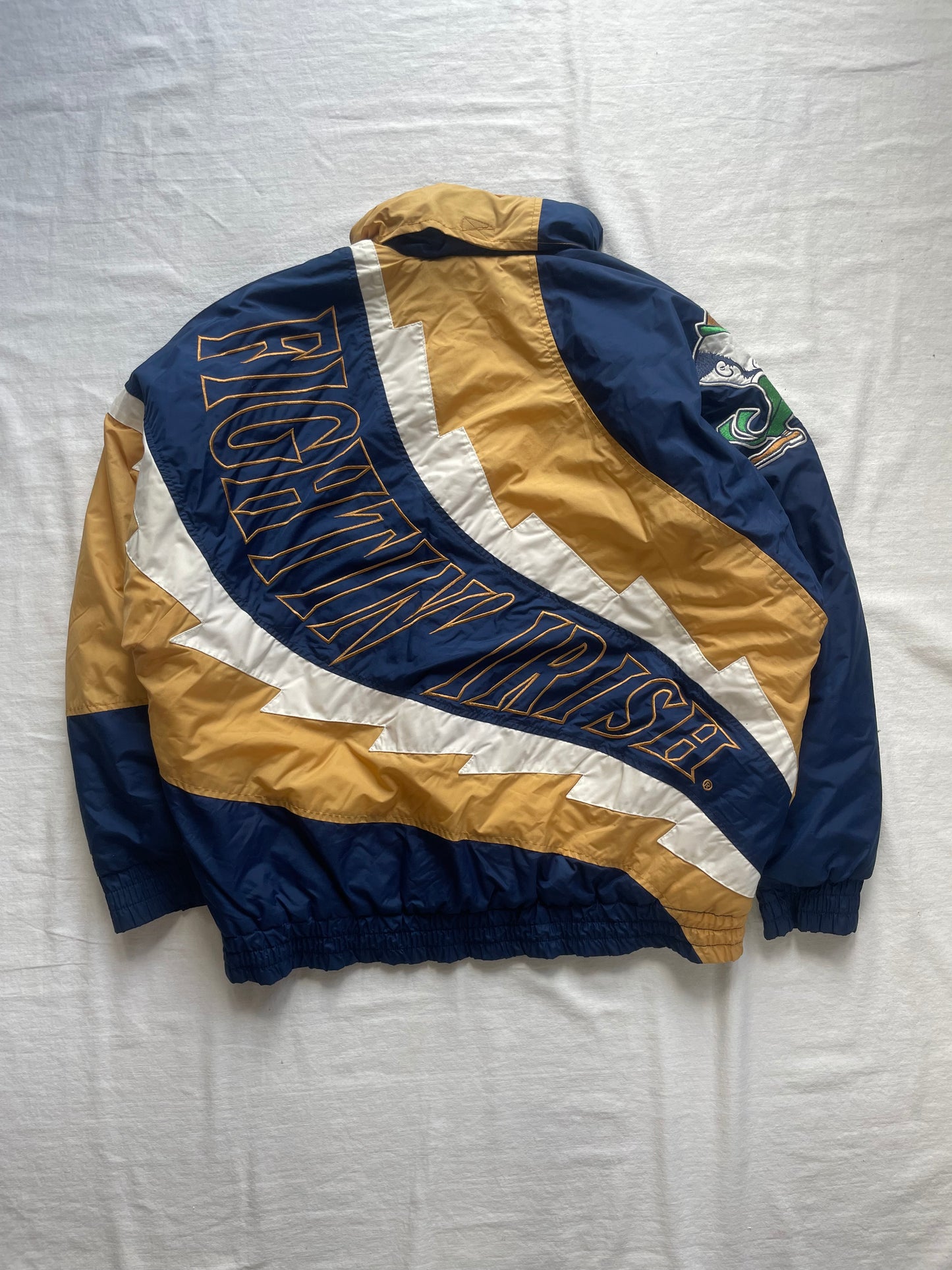 Vintage Notre Dame Puffer Jacket XLarge
