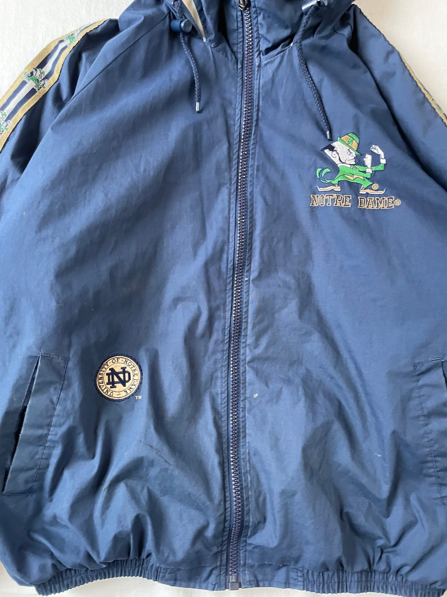 Vintage Notre Dame Jacket XLarge