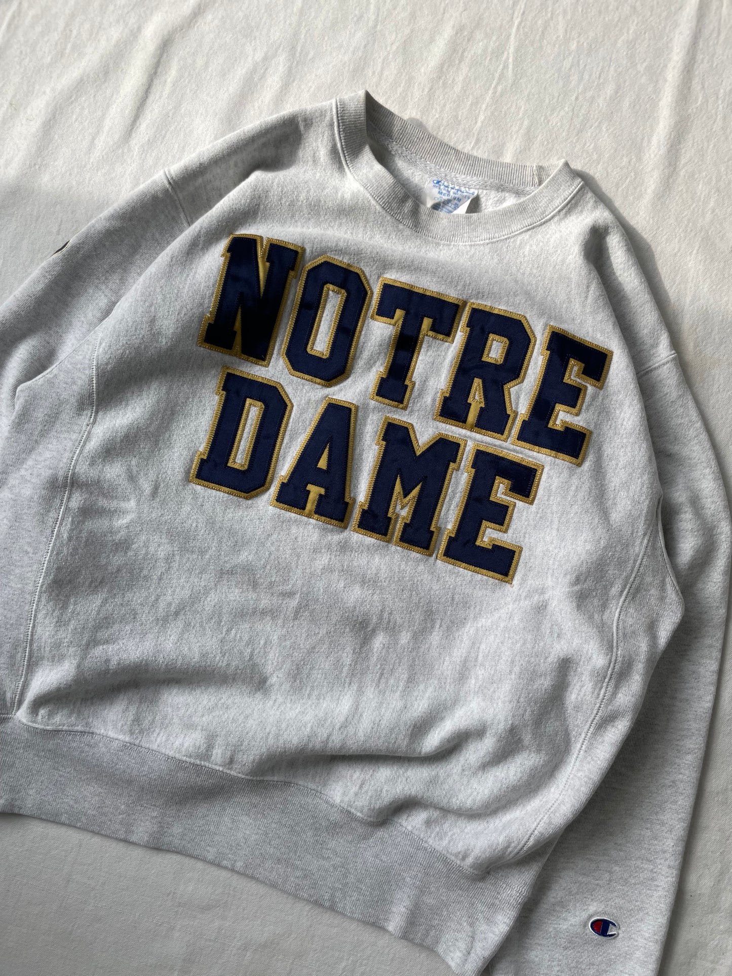 Vintage Notre Dame Crewneck Medium