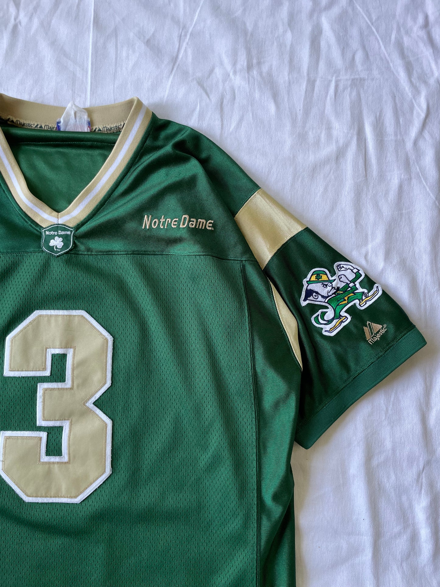 Vintage Notre Dame Joe Montana Jersey XLarge