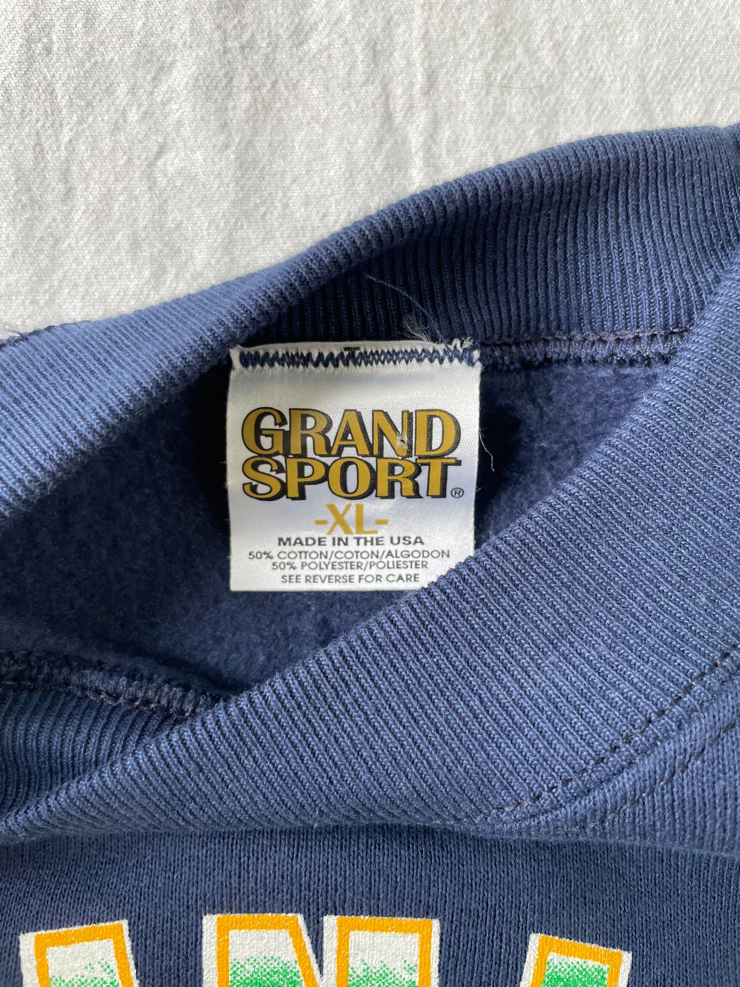 Vintage Notre Dame Fightin Irish Crewneck XLarge