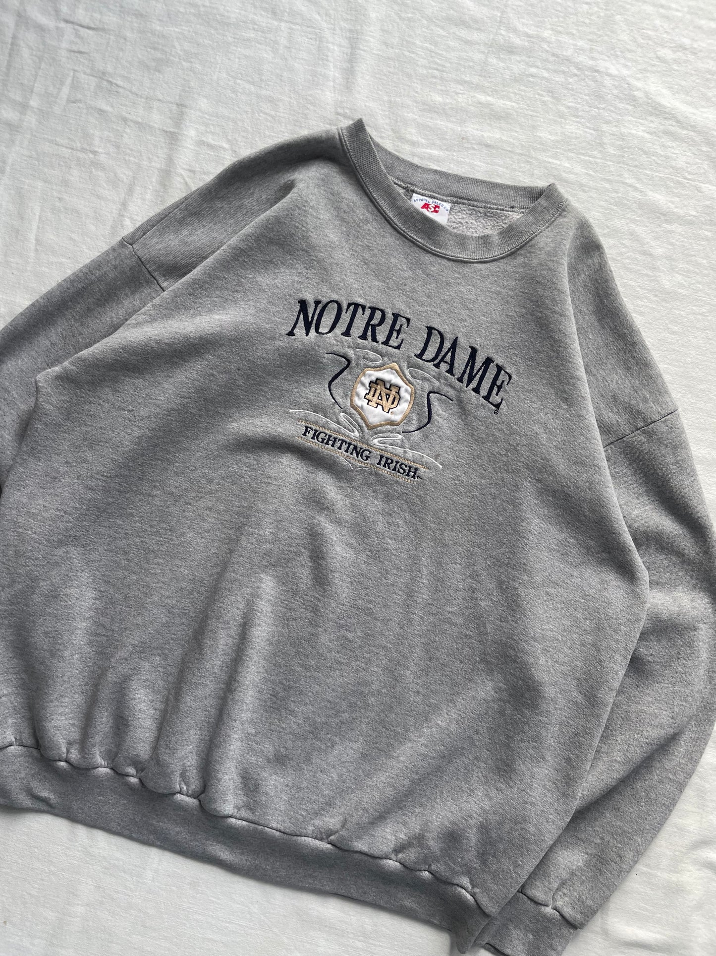 Vintage Notre Dame Crewneck XLarge