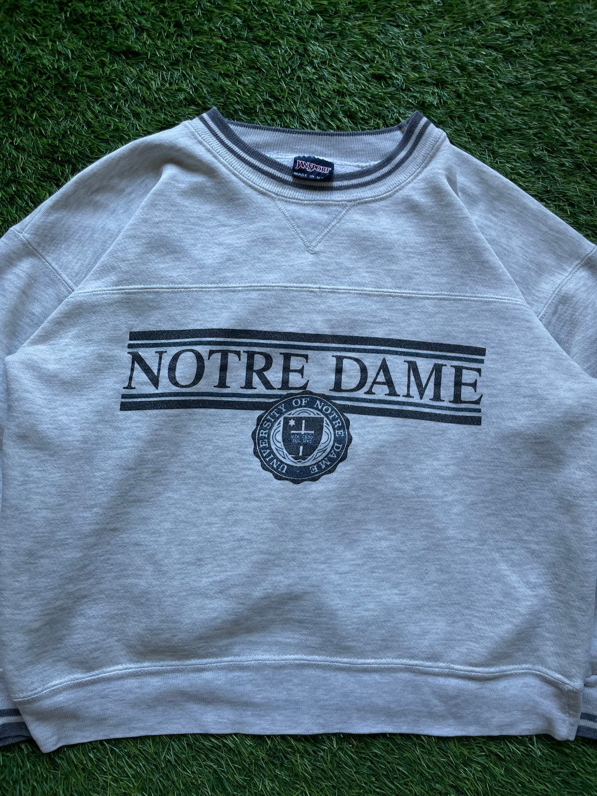Vintage Notre Dame Crewneck Sweatshirt Medium