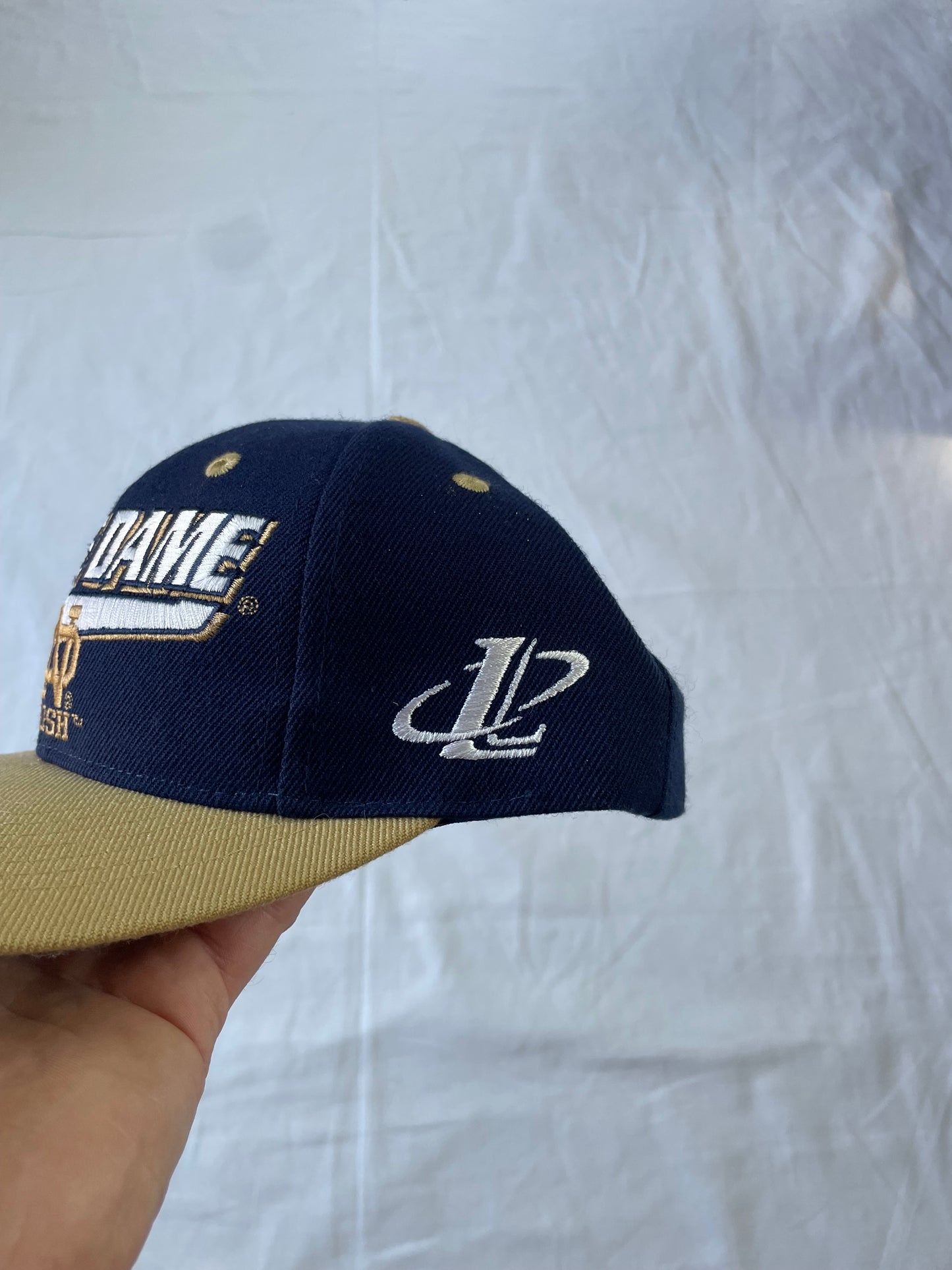 Vintage Notre Dame Logo Athletic Hat Brand New