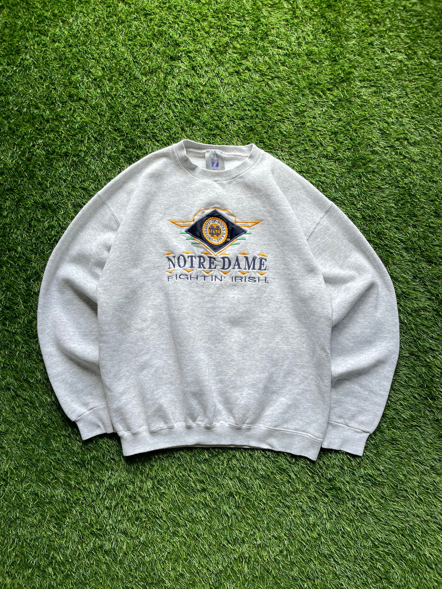 Vintage Notre Dame Fightin’ Irish Crewneck Sweatshirt Medium