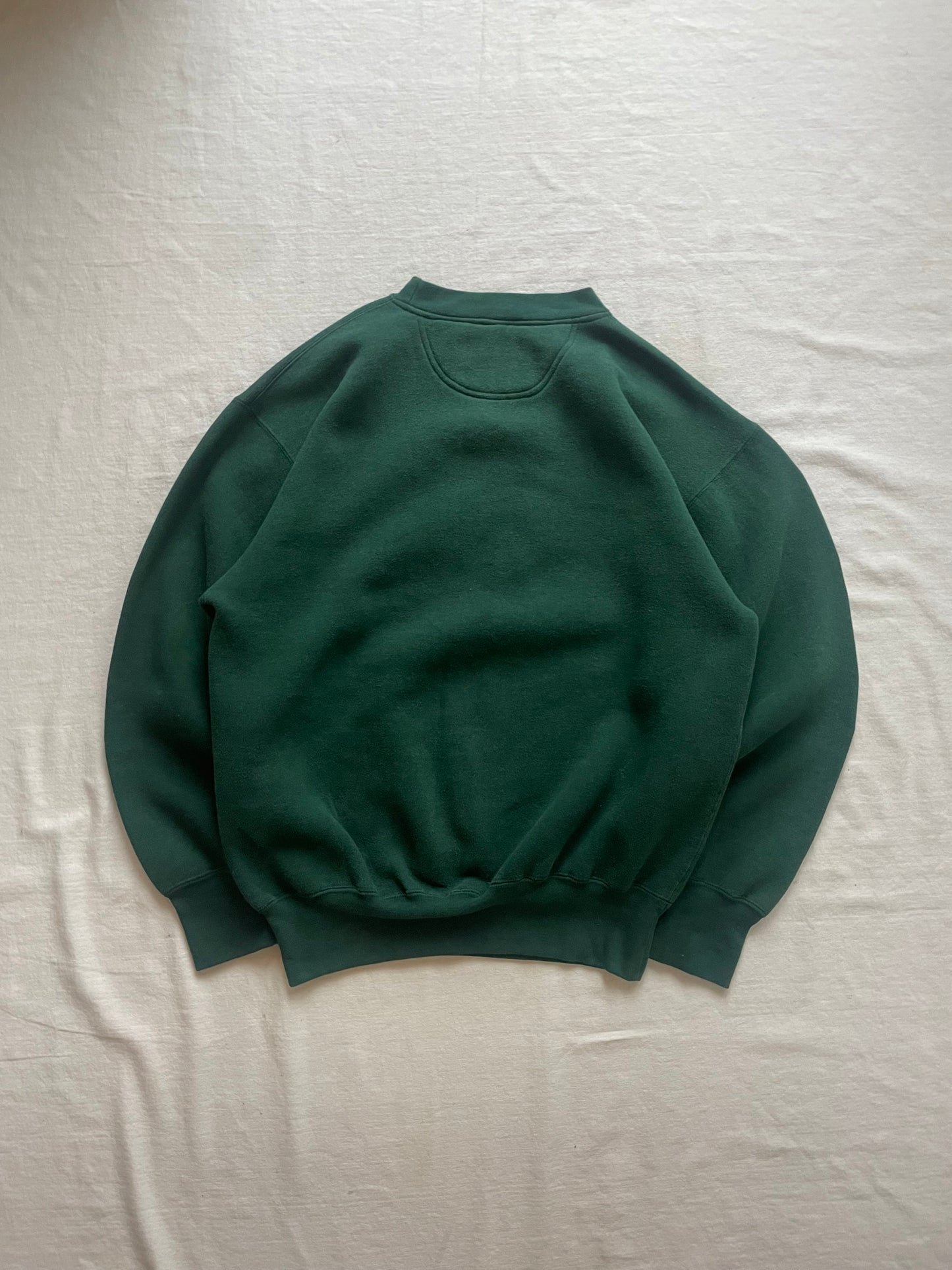 Vintage Notre Dame Irish Green Crewneck Medium
