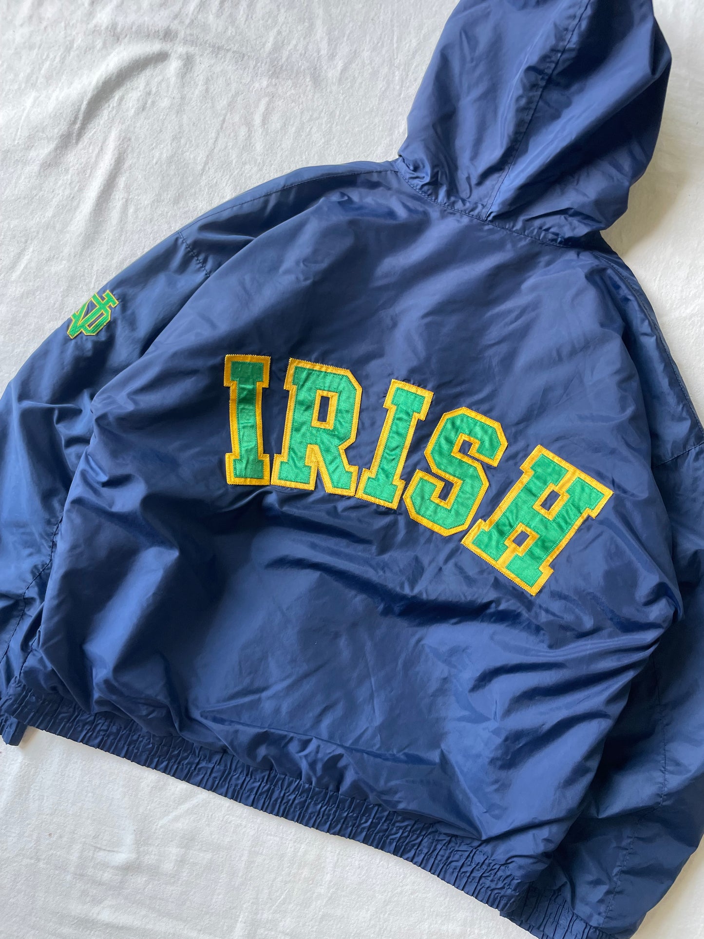 Vintage Notre Dame Irish Jacket Large