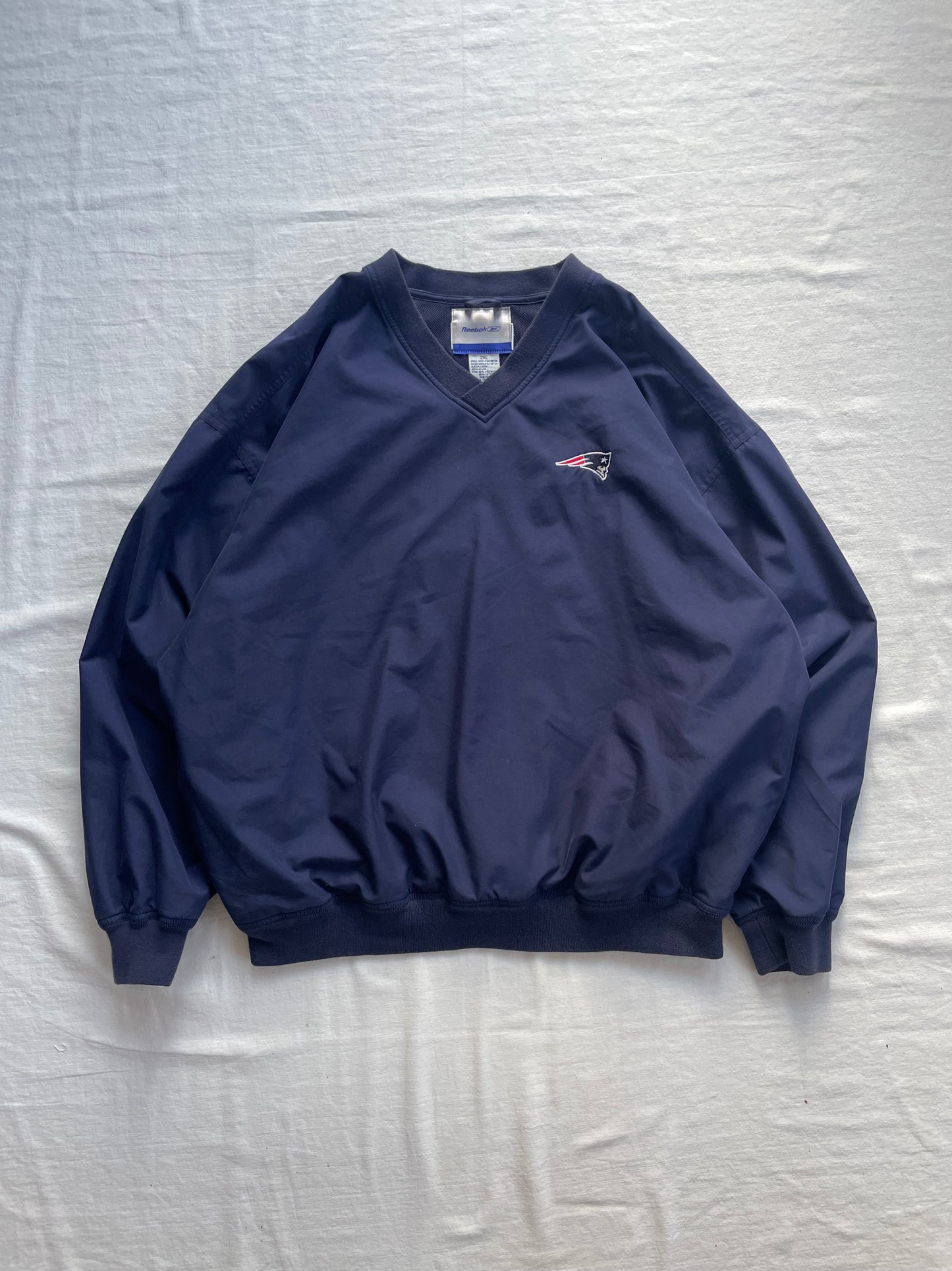 Vintage New England Patriots Pullover Windbreaker XLarge/2XL