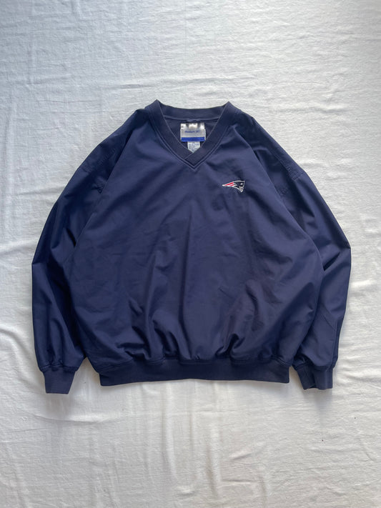 Vintage New England Patriots Pullover Windbreaker XLarge/2XL