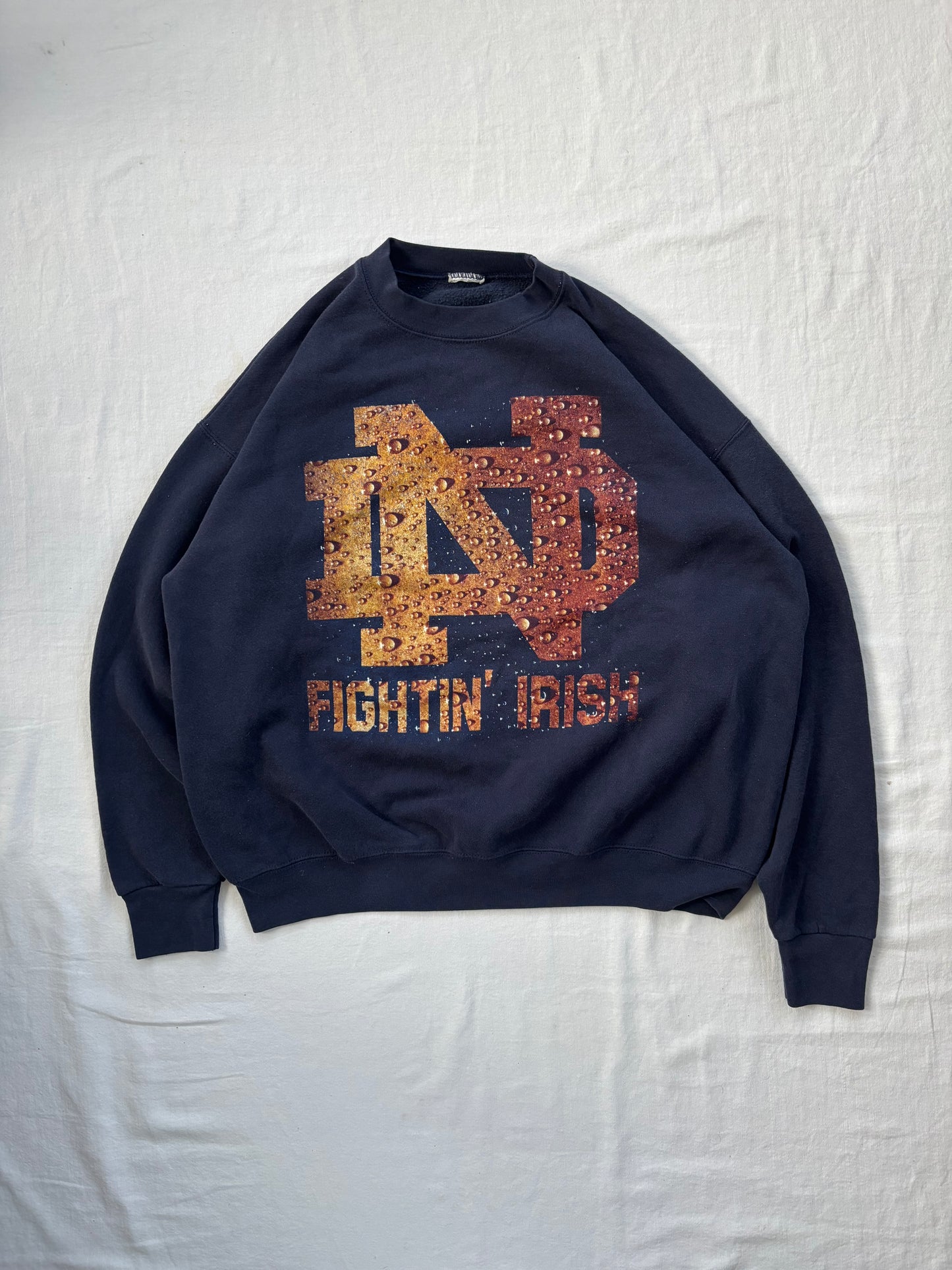 Vintage Notre Dame Crewneck Large