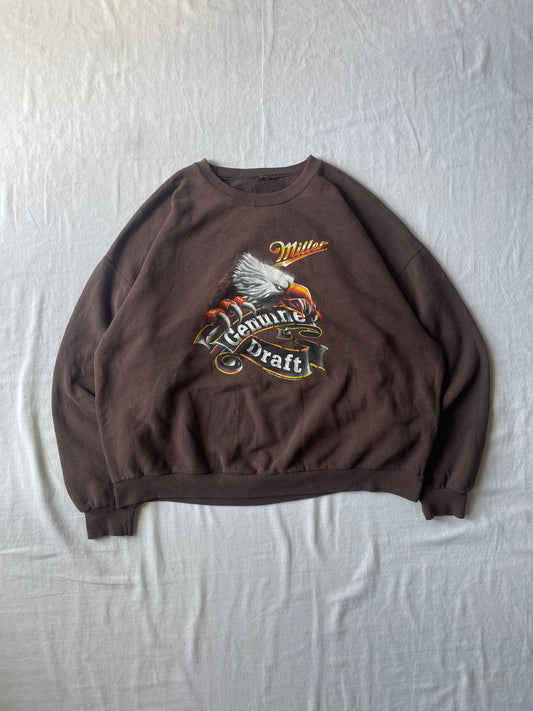 Vintage Miller Genuine Draft Crewneck XLarge