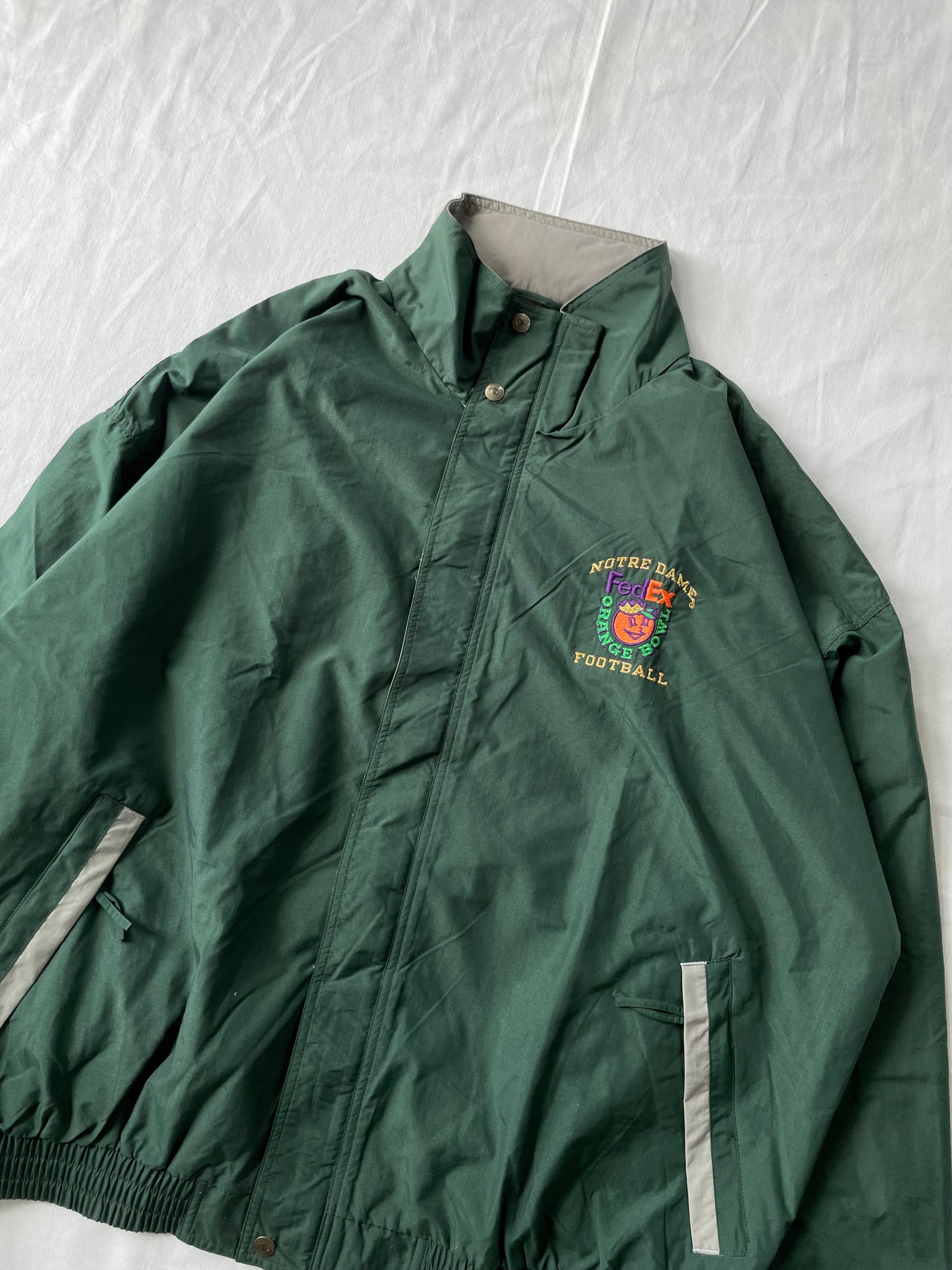 Vintage Notre Dame Orange Bowl Champion Jacket 2XL