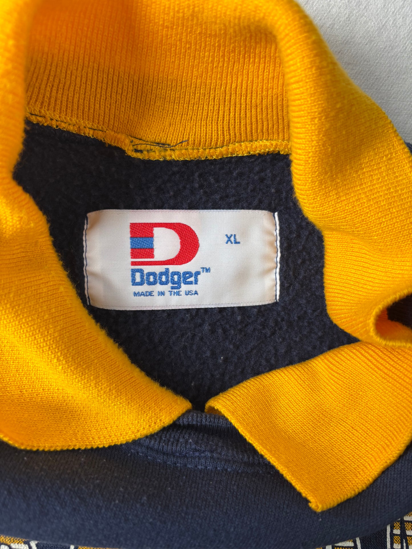 Vintage Notre Dame Collared Crewneck XLarge