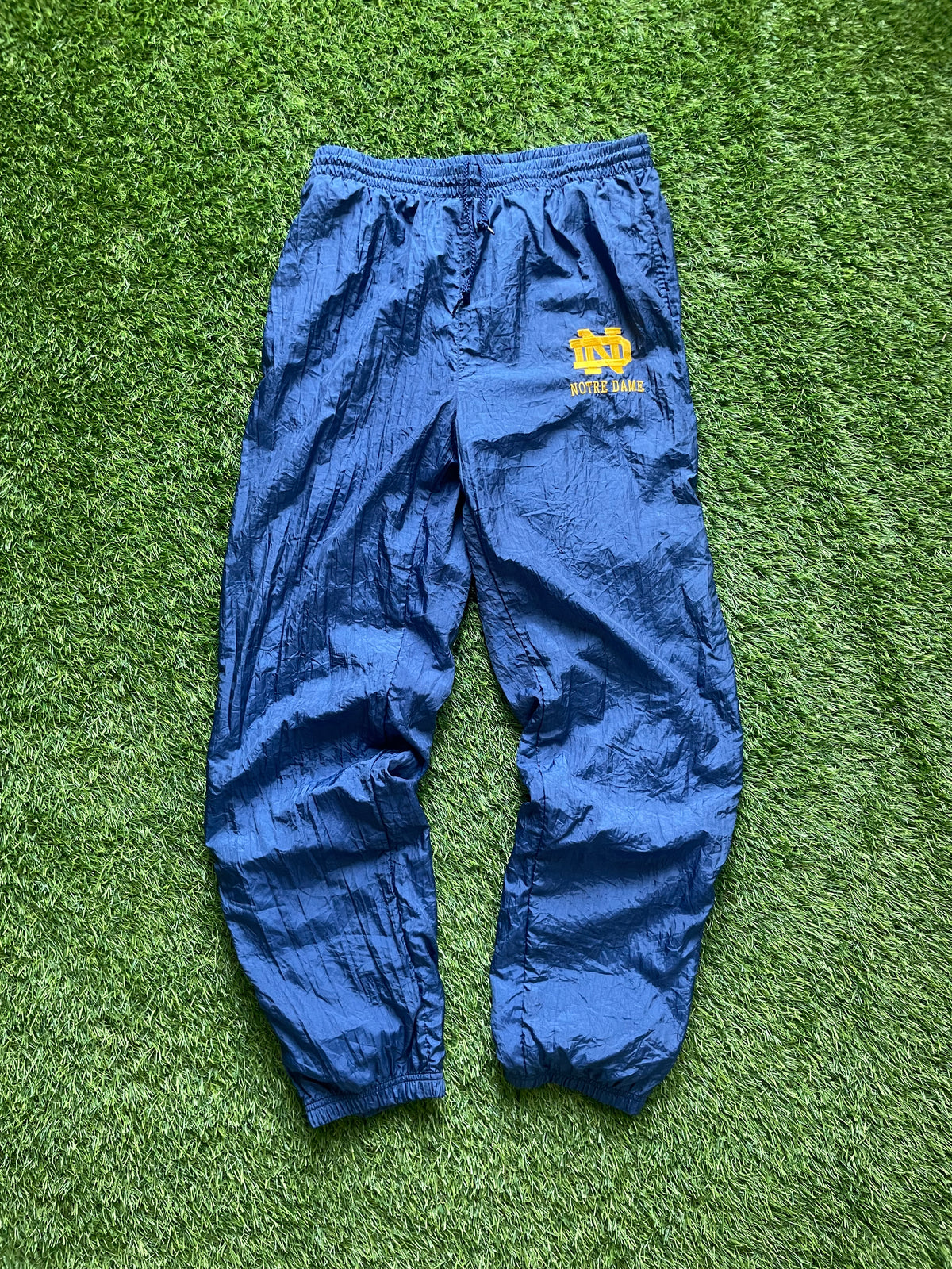 Vintage Notre Dame Tracksuit With Windbreaker and Pants Medium/Large