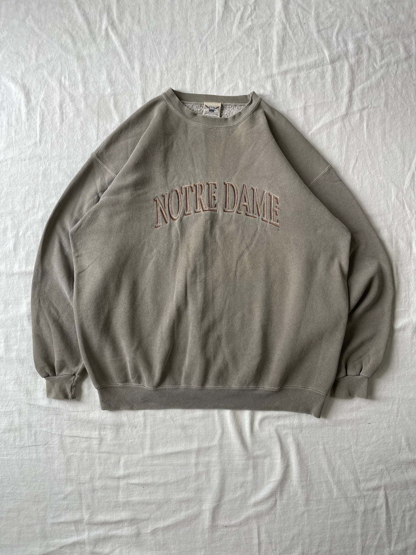 Vintage Notre Dame Crewneck XLarge