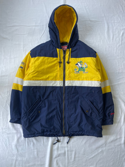 Vintage Notre Dame Puffer Jacket XLarge