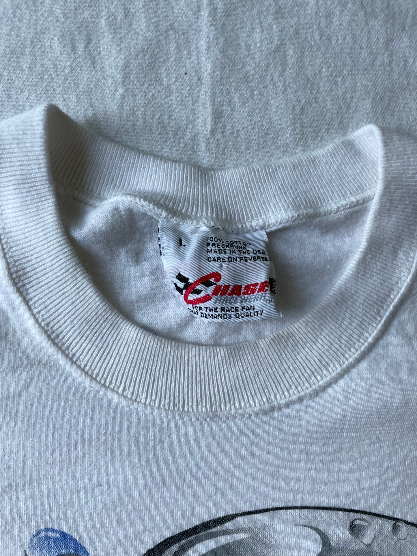 Vintage Budweiser Racing Tee Large