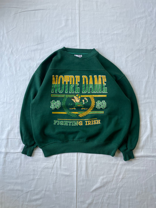 Vintage Notre Dame Fighting Irish Crewneck Large