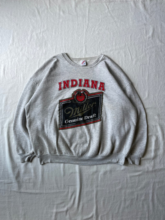 Vintage Indiana Miller Genuine Draft Crewneck 2XL/3XL