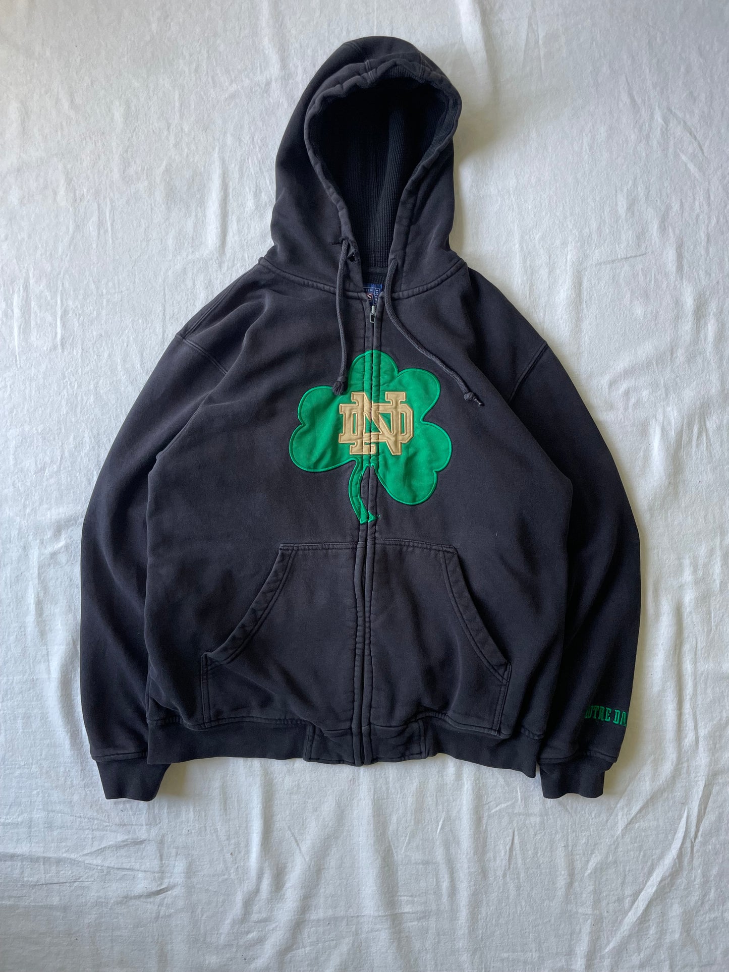 Vintage Notre Dame Clover Hoodie