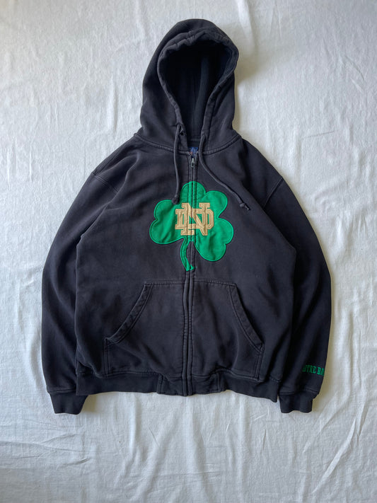 Vintage Notre Dame Clover Hoodie