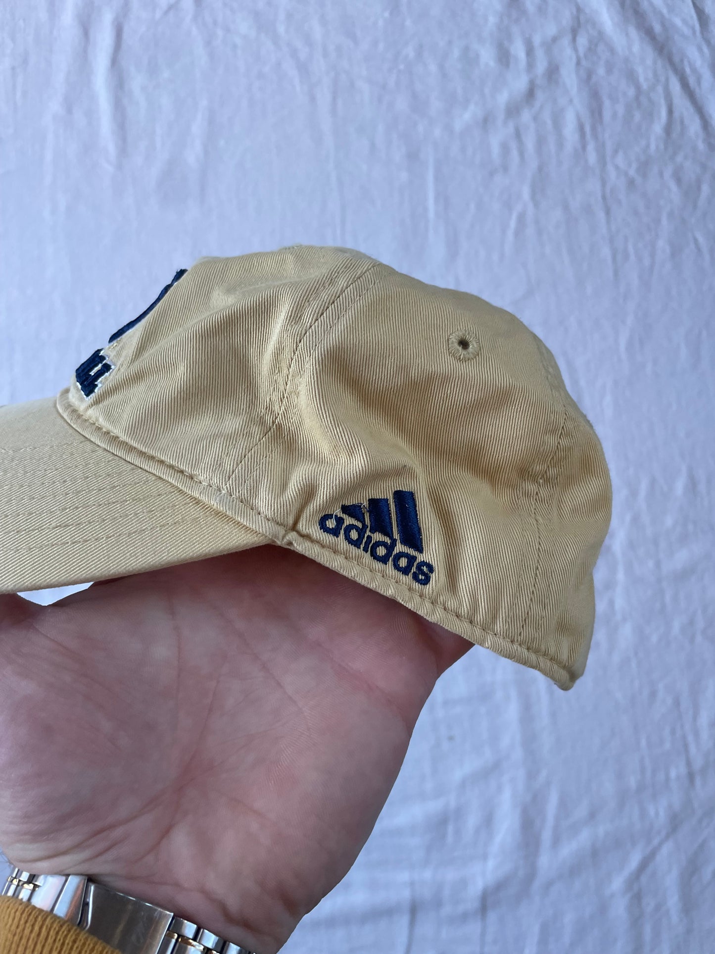 Notre Dame Gold Adidas Hat