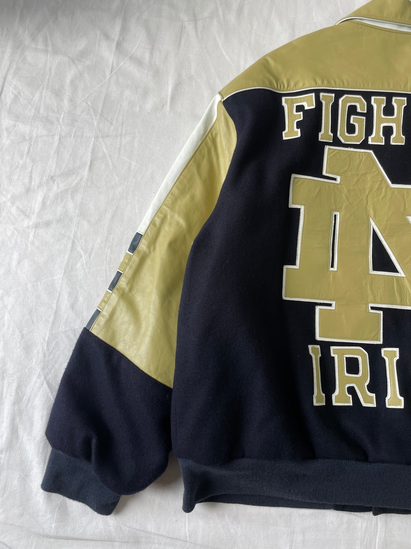 Vintage Notre Dame Jeff Hamilton Jacket XL