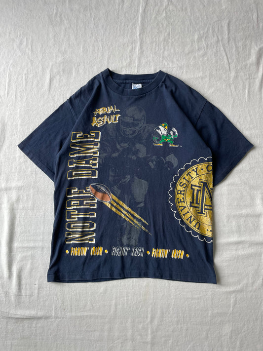 Vintage Notre Dame Football Tee Medium/Large
