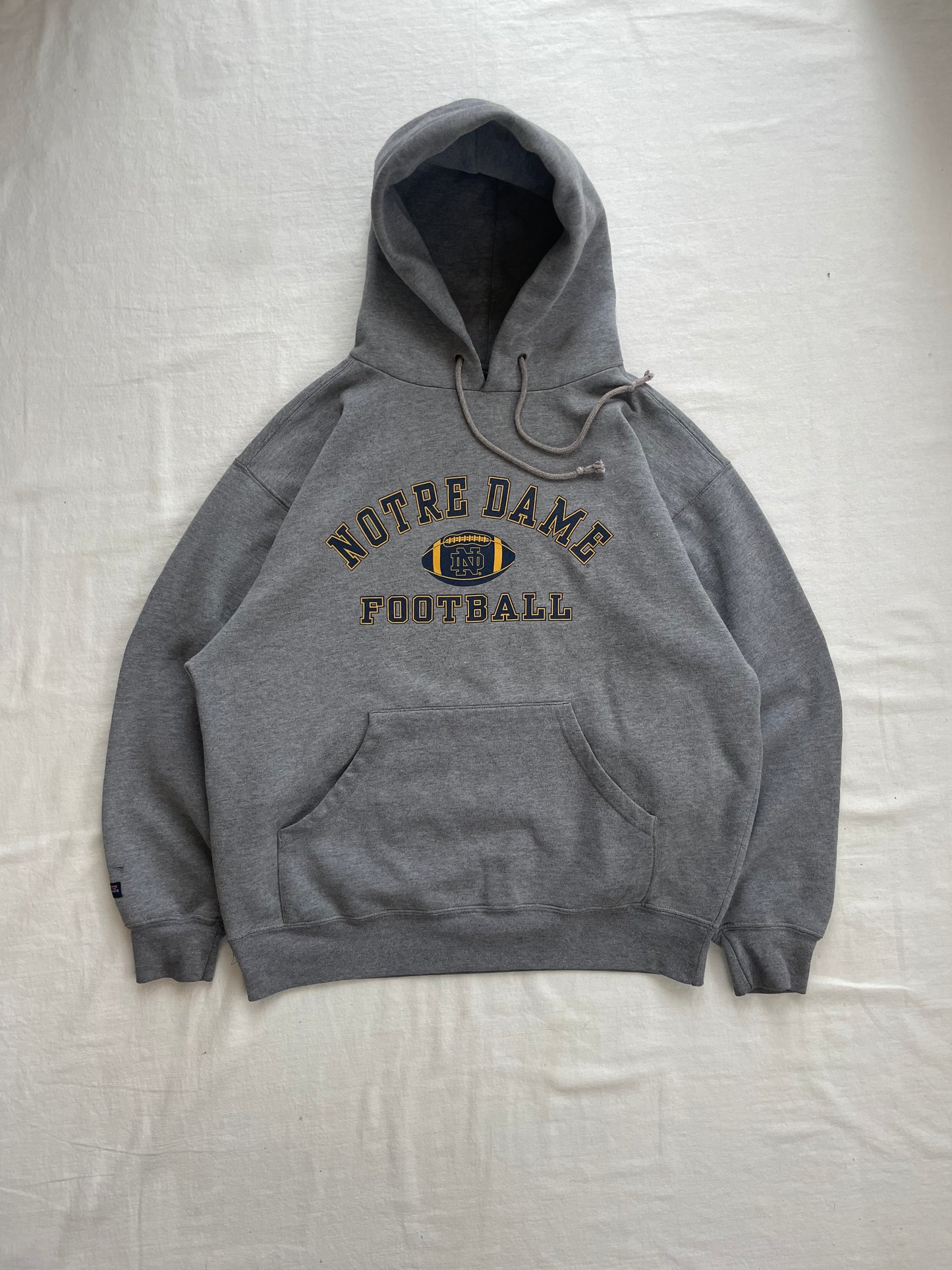 Vintage Notre Dame Football Hoodie Medium