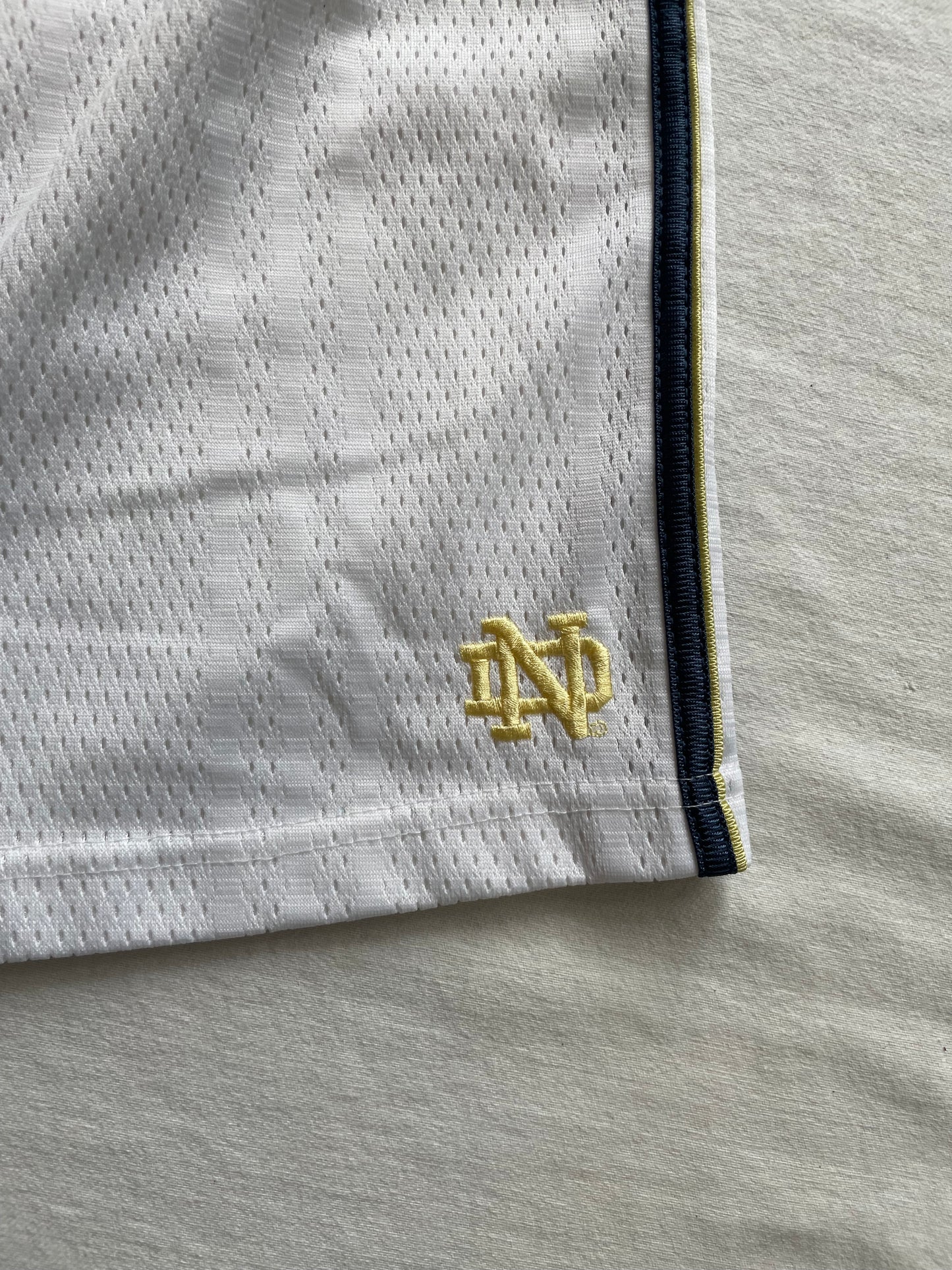 Vintage Notre Dame Adidas Soccer Short Large