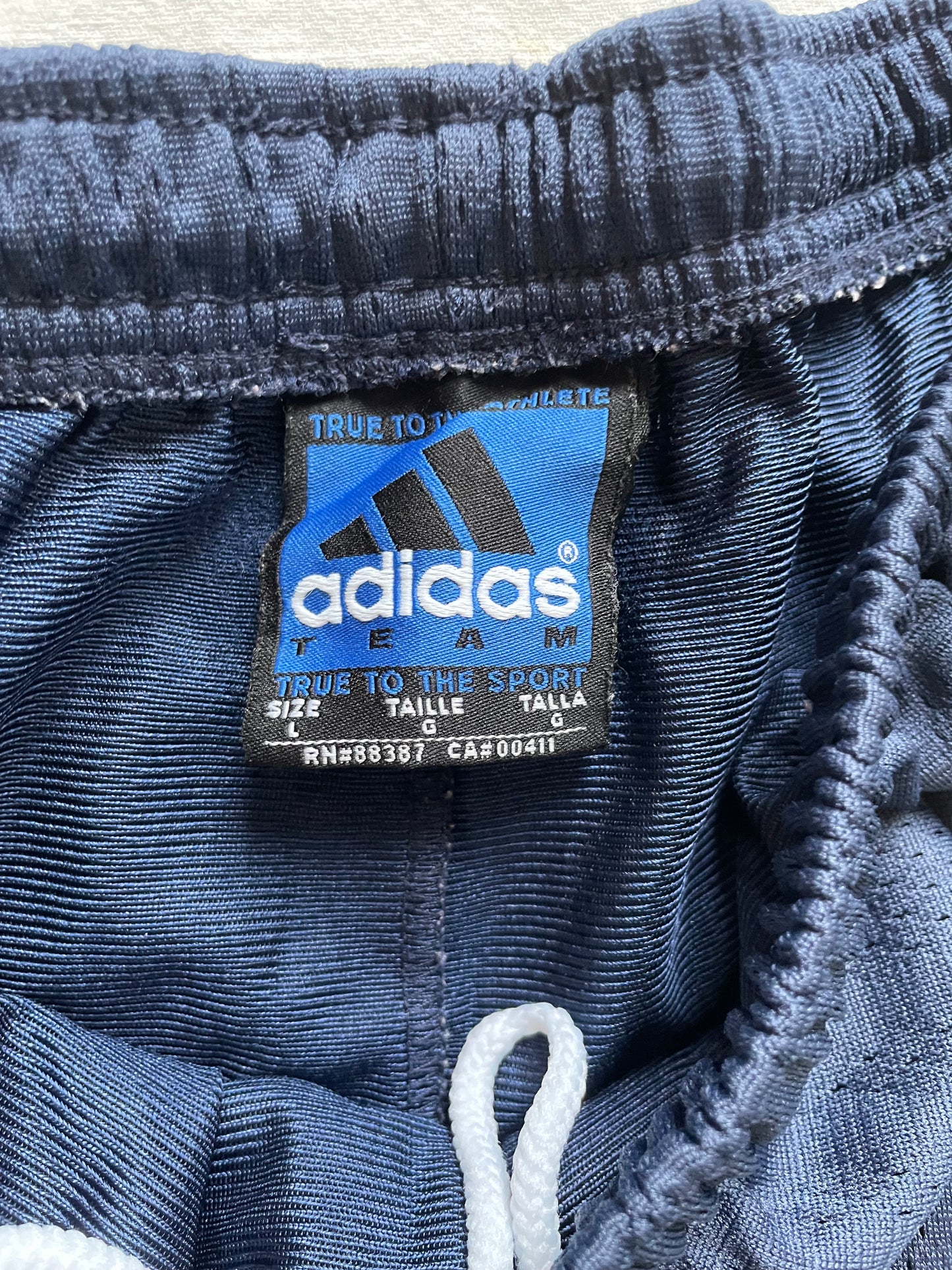 Vintage Notre Dame Adidas Soccer Shorts Large