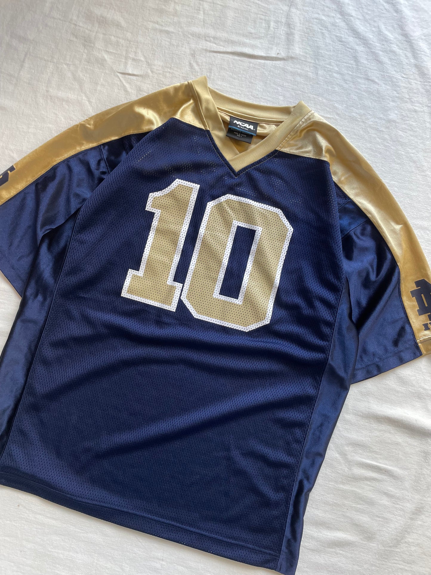 Vintage Notre Dame Fighting Irish Football Jersey Large