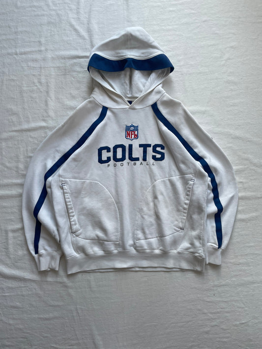 Vintage Indianapolis Colts Hoodie Large
