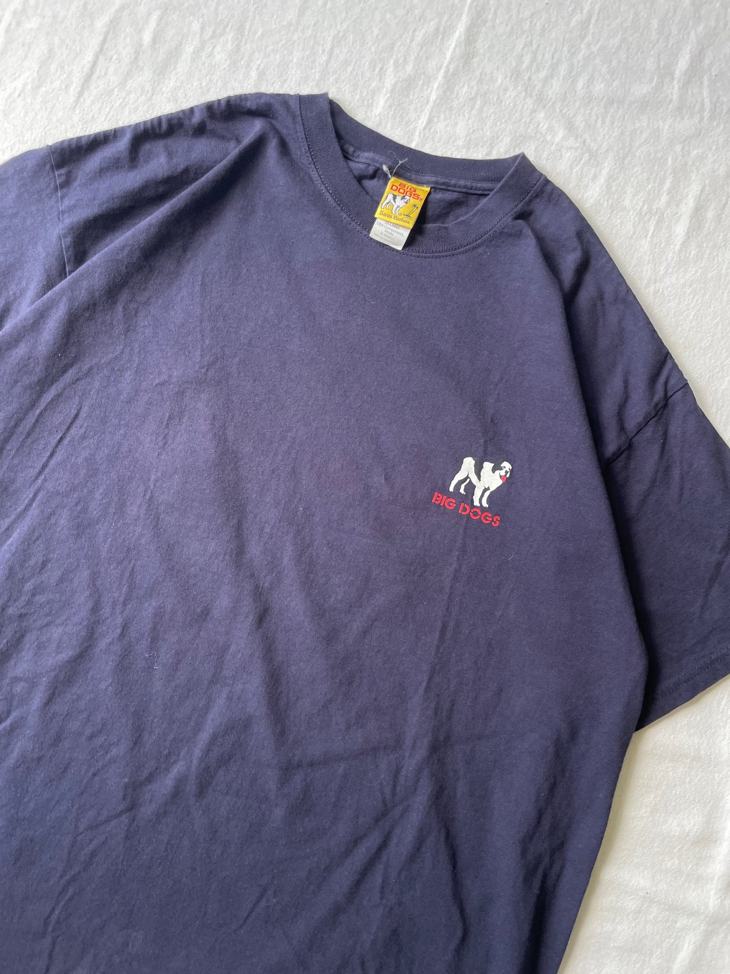 Vintage Big Dogs Only Drink Beer Tee 2XL