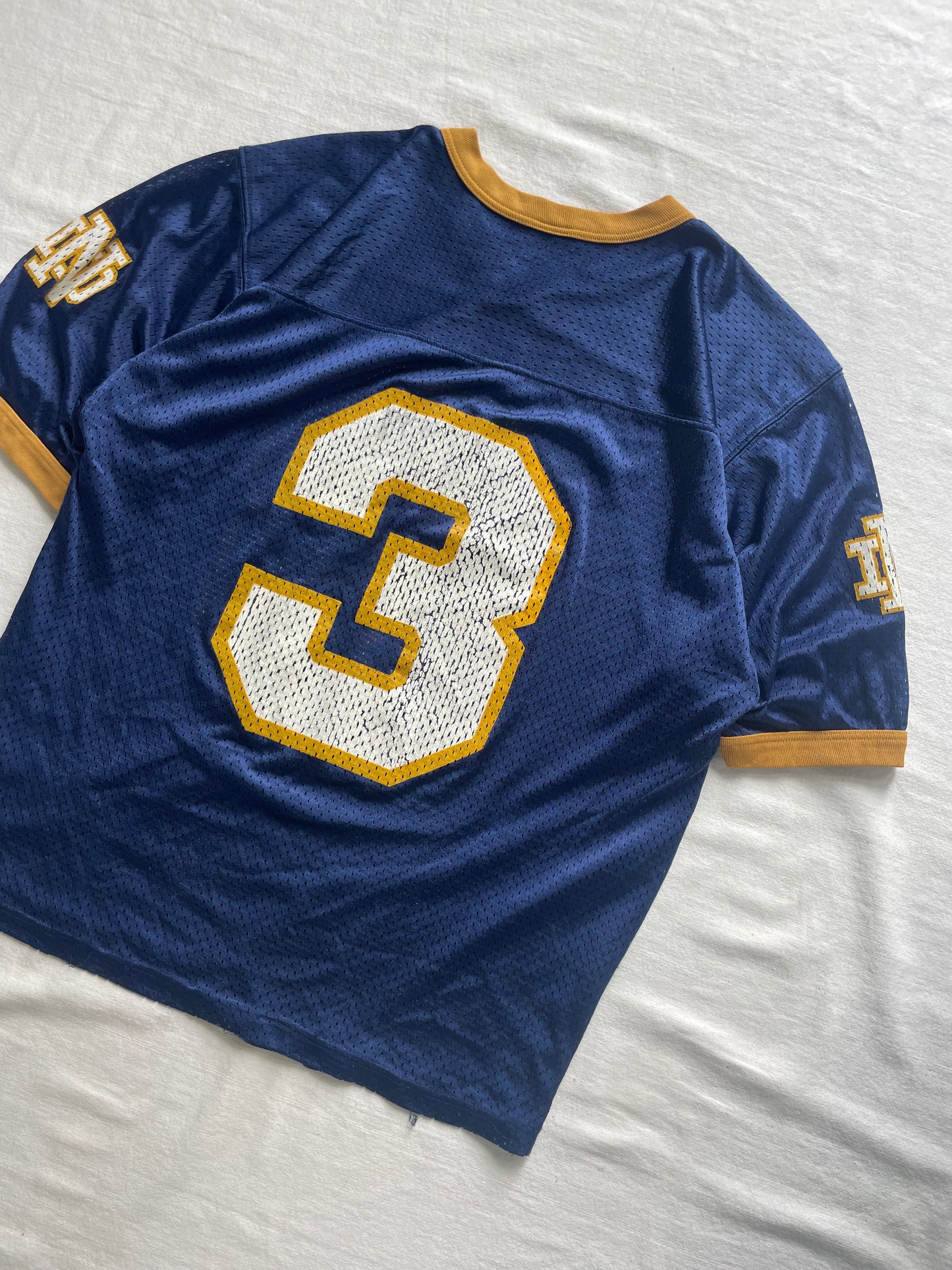 Vintage Notre Dame Football Jersey XLarge