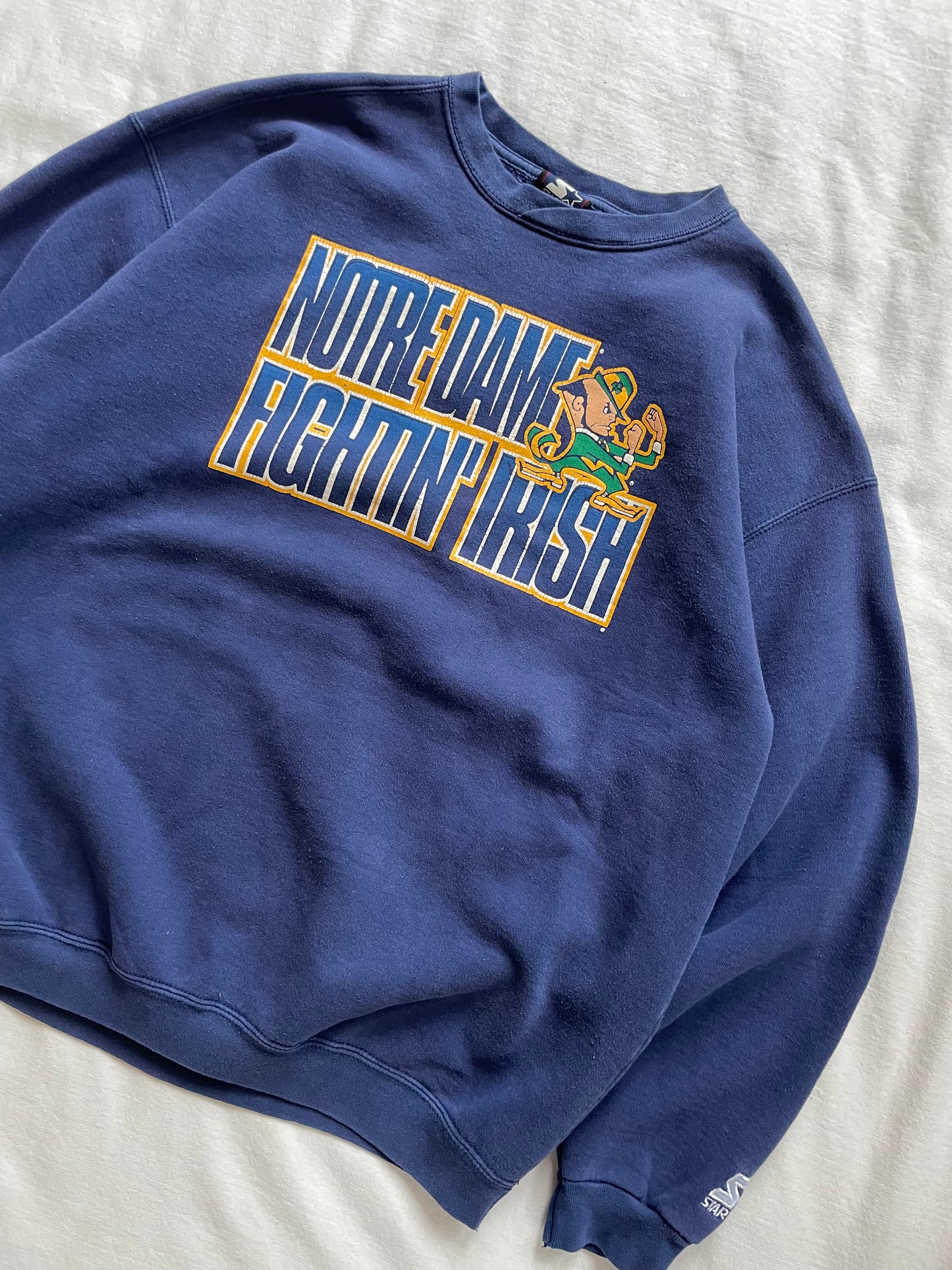 Vintage Notre Dame Fightin’ Irish Crewneck Large/XLarge